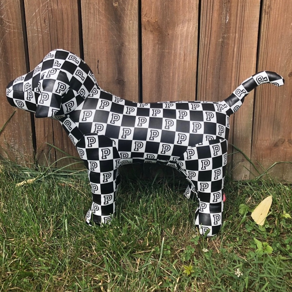 VS PINK XL Checkered Dog